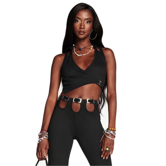 I.AM.GIA KYLA top - black - Picture 1 of 5